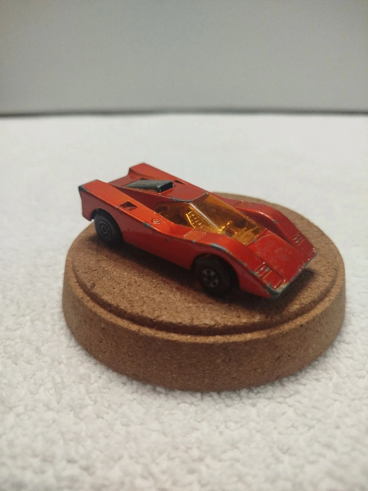 Matchbox Lesney Superfast No 7 Alfa Carabo rood 1971 – photo 3